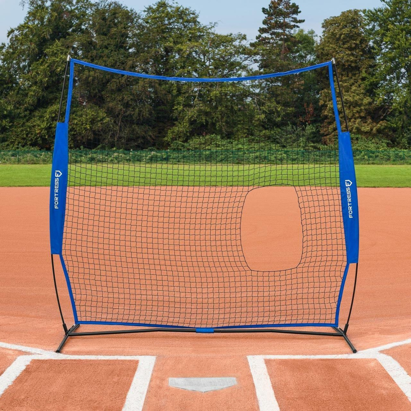 FORTRESS Portable Softball Pitching Screen | Net World Sports