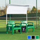 Video for Vermont Aluminium Tennis Court Chairs [3x Colours]