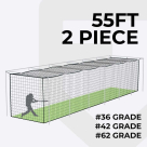 Video for FORTRESS 55ft Baseball Batting Cage Nets [2 Piece Cage]