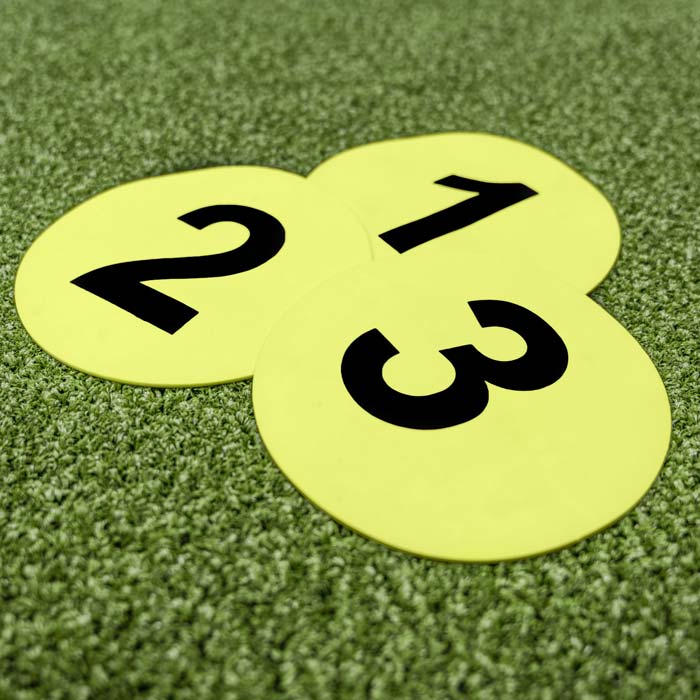 flat disc markers