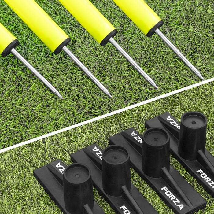 football training with passing arcs