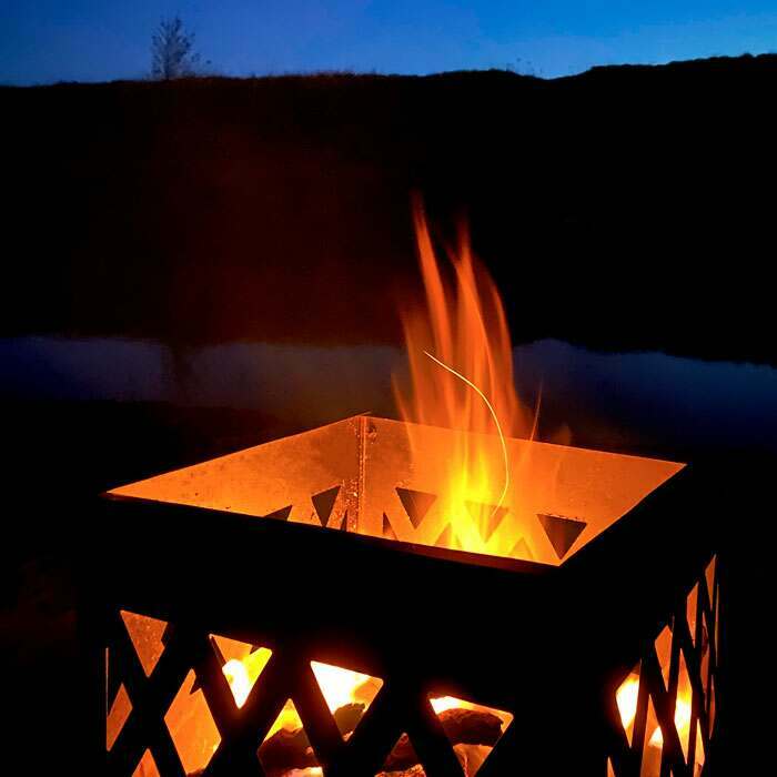 portable fire pit | wood burning fire pit