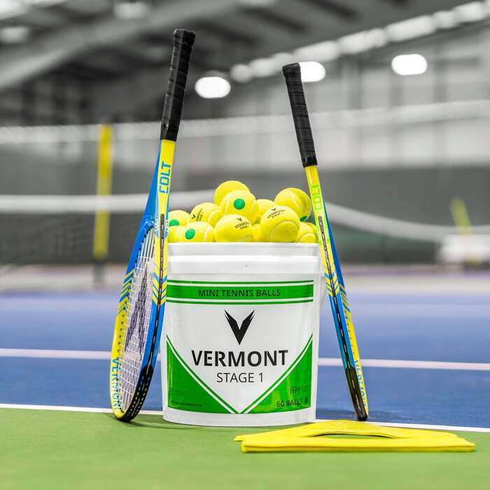 Vermont Mini Green Tennis Balls | Tennis Playing Equipment