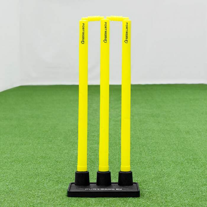 Ultra Durable Plastic Cricket Stumps | Regulation Senior Size