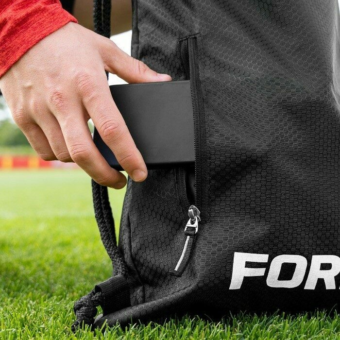 Zipped Pocket on Sports Bag
