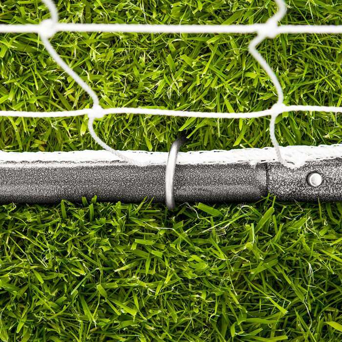 Weatherproof Steel Football Goal Posts | Rot-Proof Football Goal Net