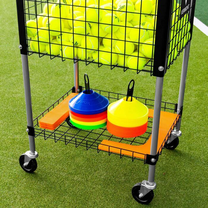 Tennis Ball Coaching Trolley With Storage Tray