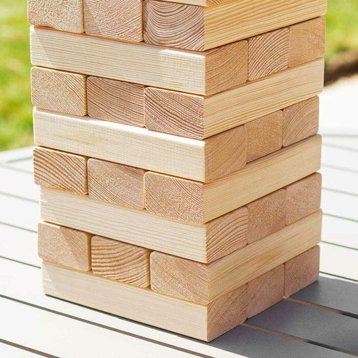 Giant Jenga Set | Premium Outdoor Games Sets