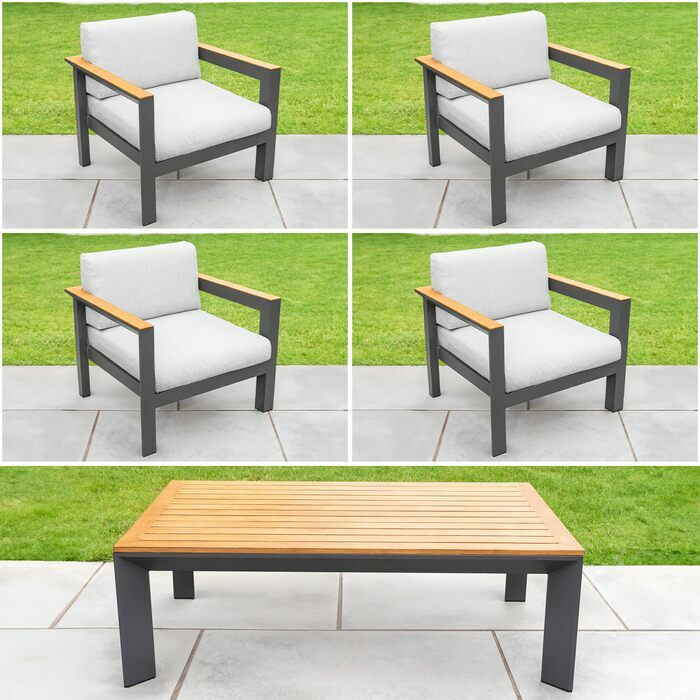 outdoor chair and table set