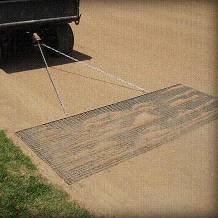 Tractor Mounted Football Pitch Brush | Astro Pitch Drag Mat