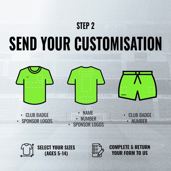 customised kids football kits
