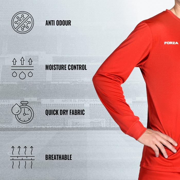 classic long-sleeve football kit