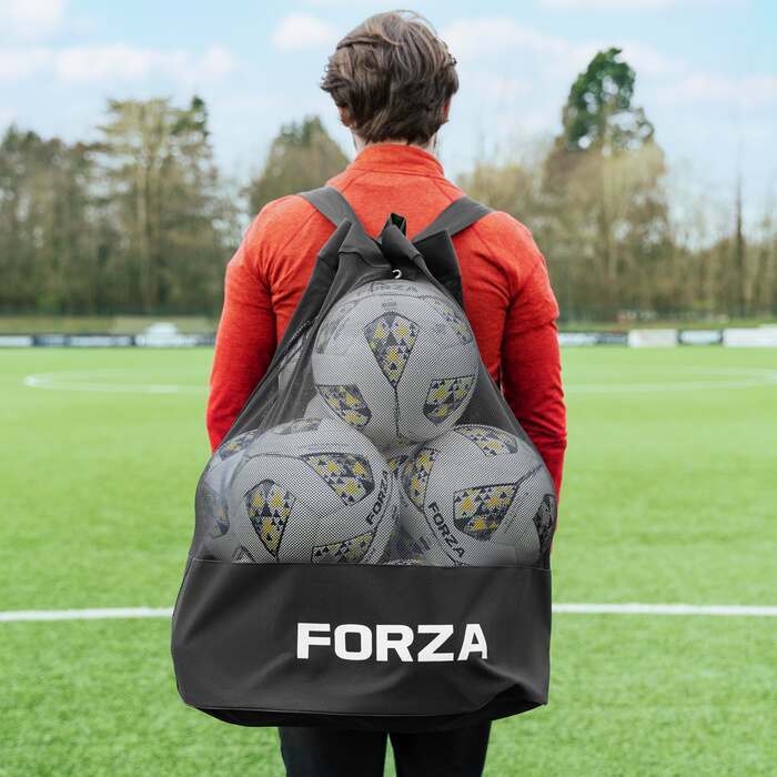 ball carry backpack with shoulder straps