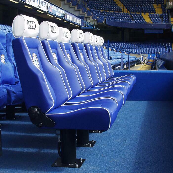 Base Pedestal & Heating System For Luxury Dugout Chairs