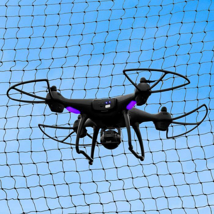 Professional-Grade Drone Safety Netting | Weatherproof 48mm Mesh Netting