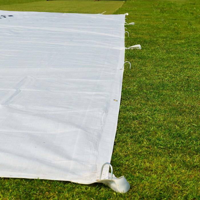 Industrial Tarps With Heavy-Duty Woven Grad Handles 