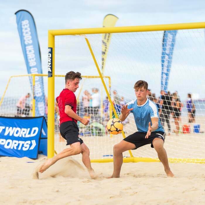 beach football