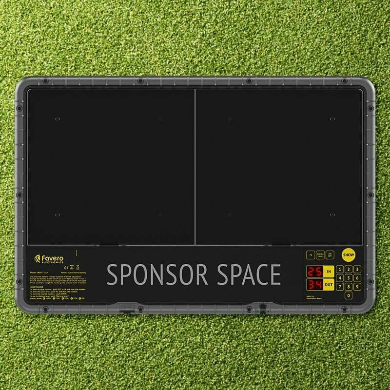 LED Display Football Substitute Board | Durable Football Sub Board