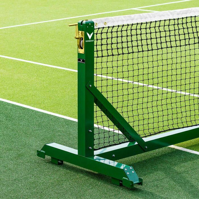 Freestanding Tennis Posts For Singles & Doubles Courts | Tennis Court Equipment