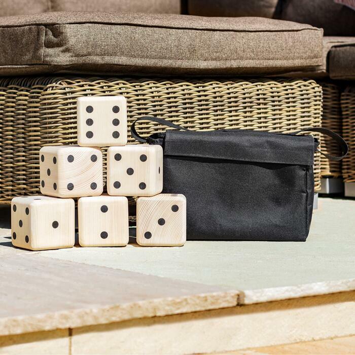 Portable Giant Dice Set | Outdoor Garden Dice Sets