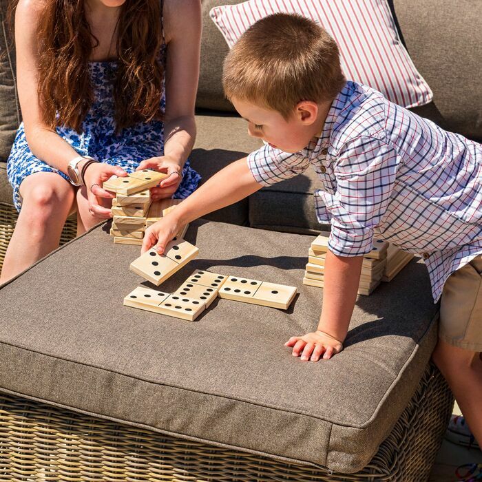 Jumbo Dominoes Set | Premium Outdoor Garden Games