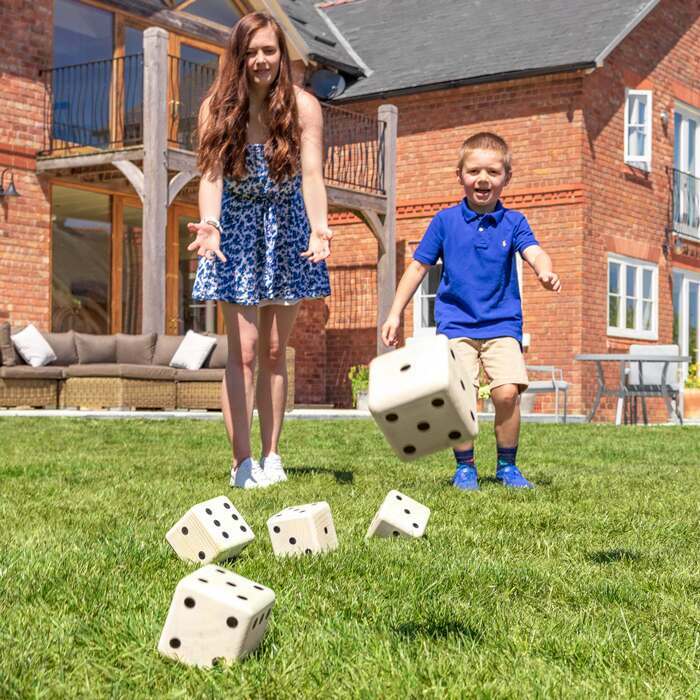 Outdoor Garden Games | Harrier Giant Dice Set