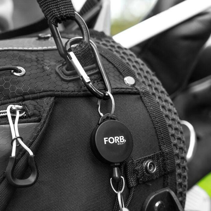 Golf Brush Easily Clips To Your Bag