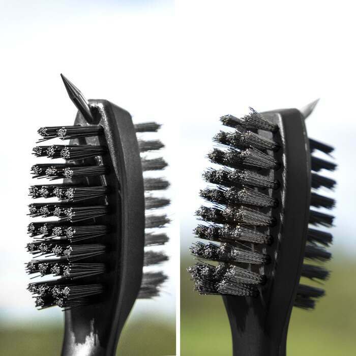 Golf Brush Has Three Key Features