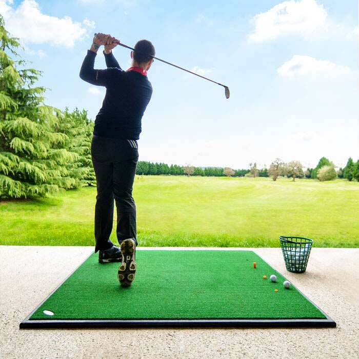 Premium Driving Range Golf Mat | Replicates Fairway Characteristics