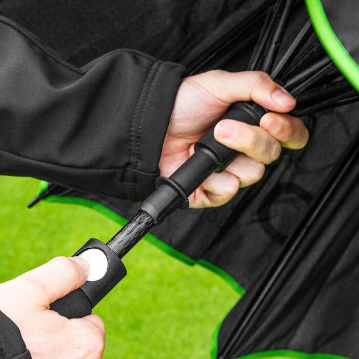 Golf Umbrella With Fibreglass Frame & Locking Button 