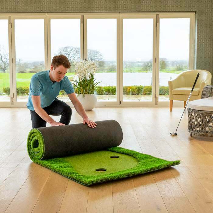 Roll Down Golf Putting Mat 
