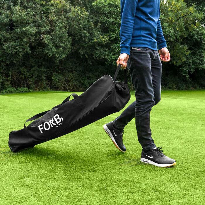 Freestanding Golf Cage | Portable Golf Hitting Net With Bag