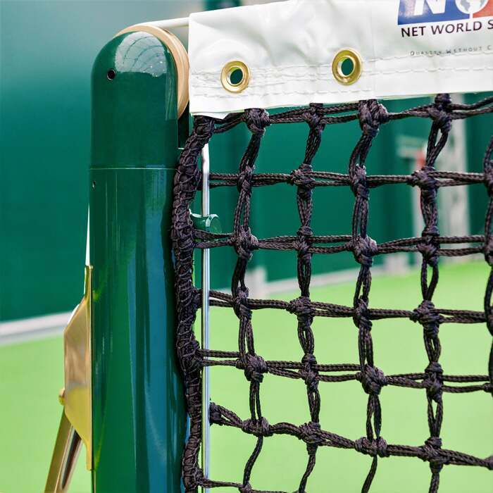 Singles Tennis Net For Singles Tennis Courts | Net Headline Wire Included