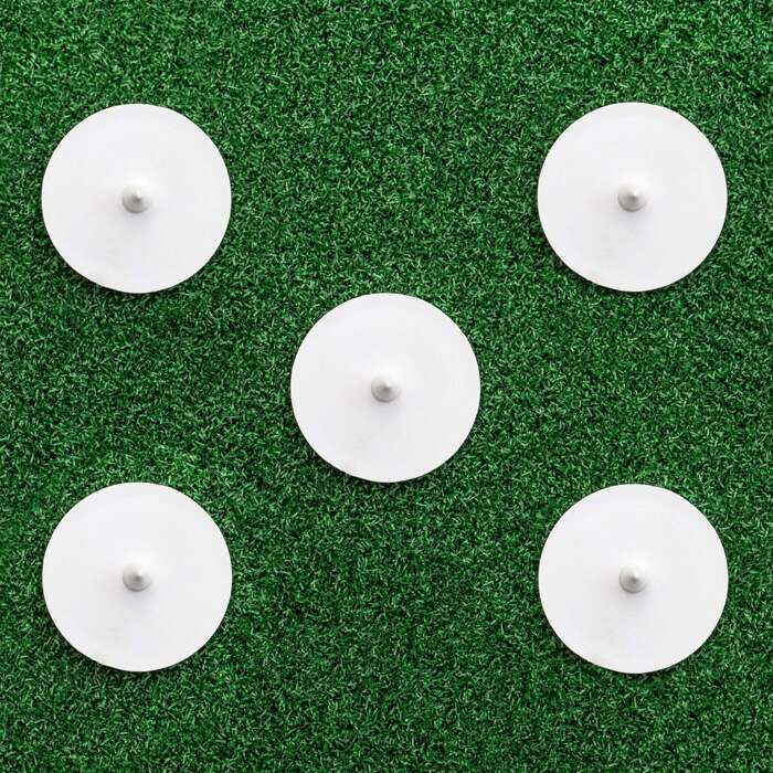 Pack Of 5 Bowlers Run Up Discs | Competitive Cricket Equipment