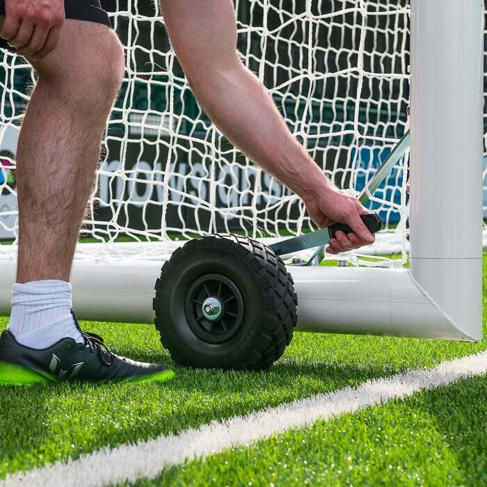 Stadium Box Football Goals For Junior And Senior Training Sessions | Premium 18.5ft x 6.5ft Football Goal