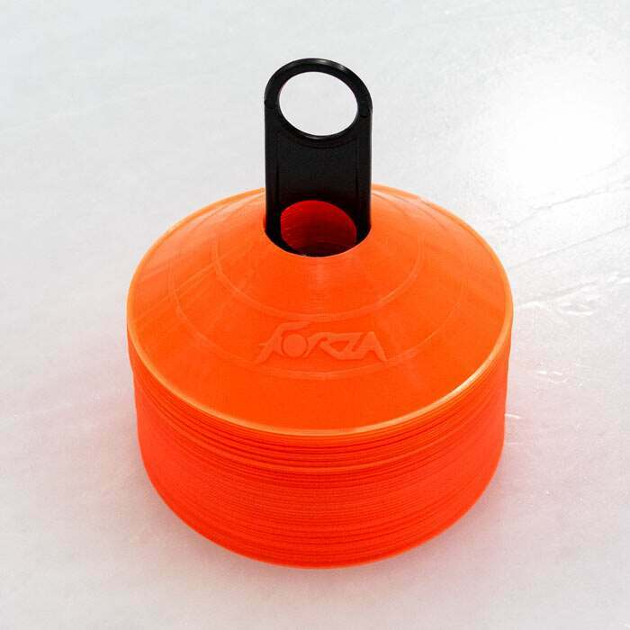 Lightweight & Portable Ice Hockey Cones | Marker Cones For Ice Rinks