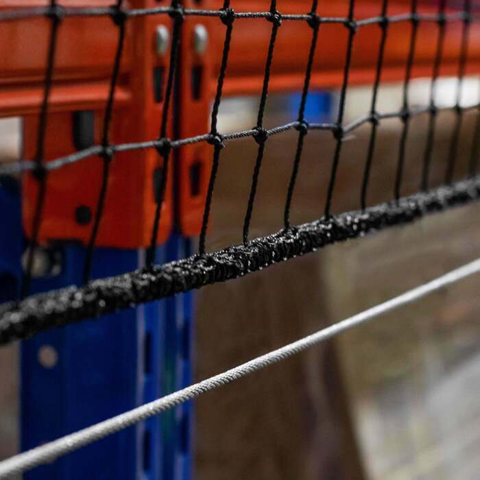Salvaged Edged Pallet Rack Netting