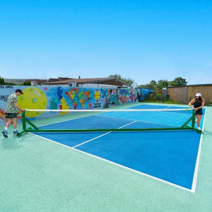 Freestanding & Portable Pickleball Posts | Lightweight & Durable
