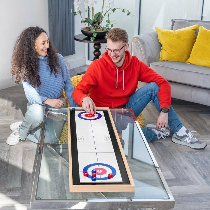 Tabletop Curling & Shuffleboard