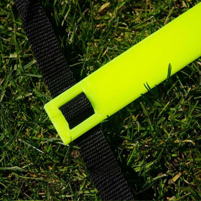 Fluro Yellow Plastic Speed Ladder Rungs 