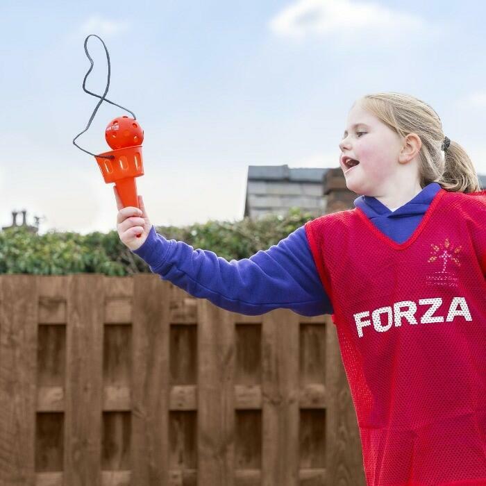 Vibrant Cup and Ball Game