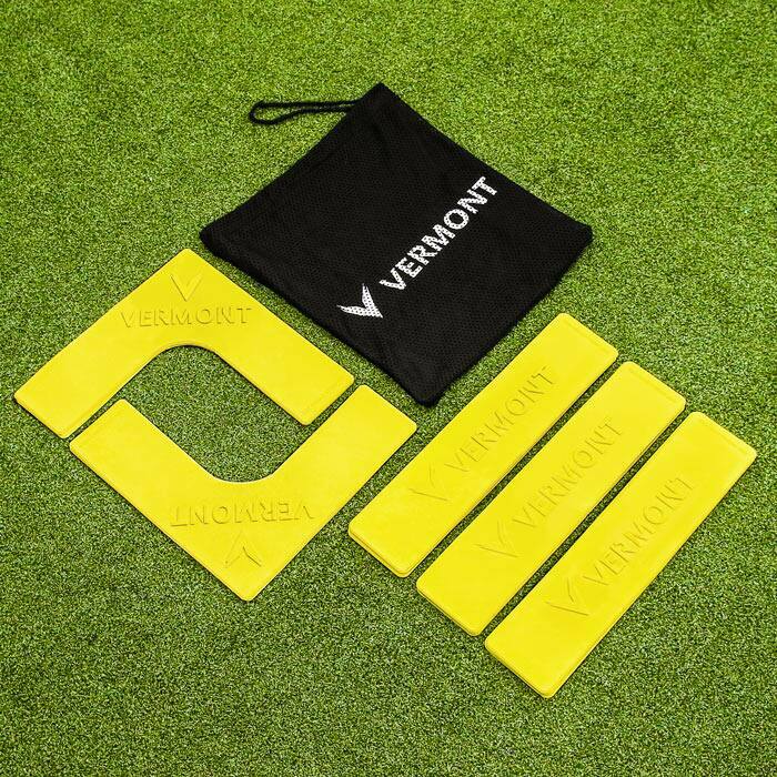 Flexible Rubber Pickleball Training Court Lines | Indoor & Outdoor Use