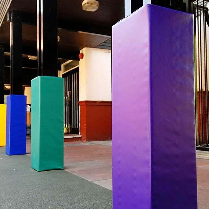 Industrial Post Protector Pads For Indoor & Outdoor Use
