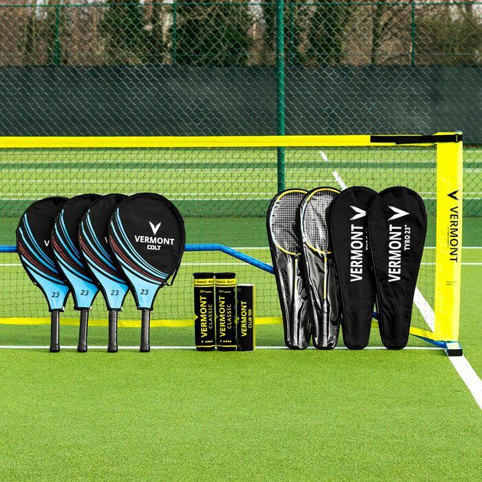 Complete Mini Tennis & Badminton Set | Schools, Clubs & Family Tennis & Badminton Set