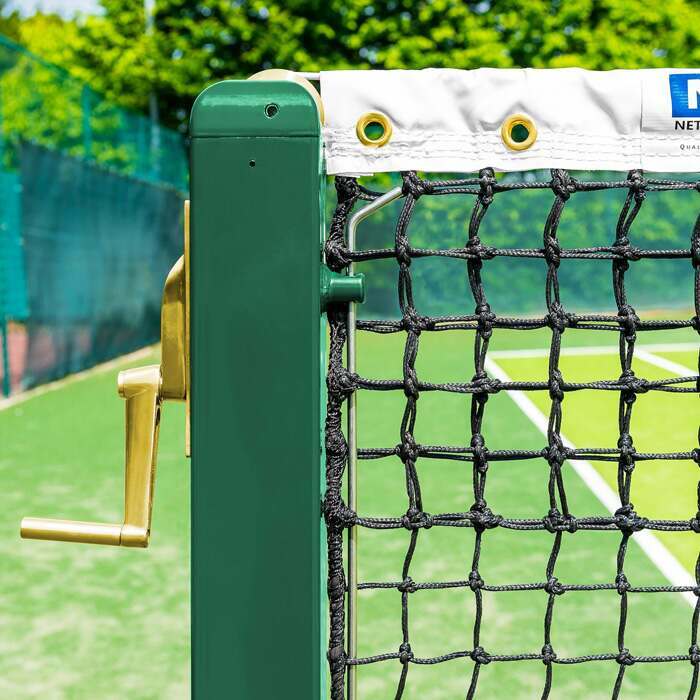 76mm Steel Heavy Duty Vermont Square Tennis Posts