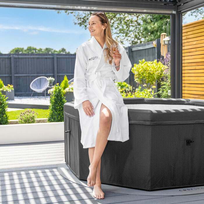 Ladies Cotton Dressing Gown