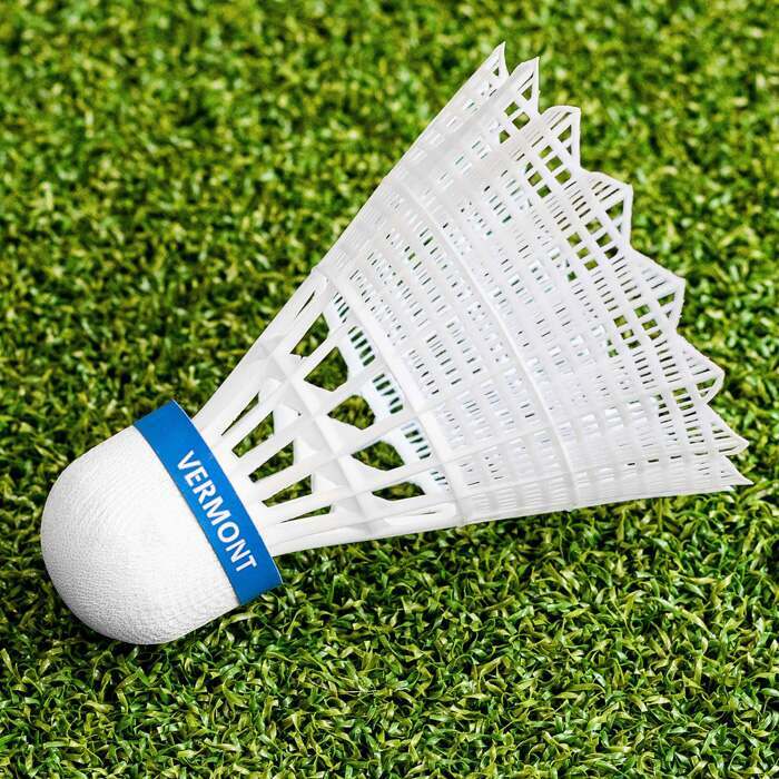 Synthetic Shuttlecock With Cork Tip | Vermont Badminton