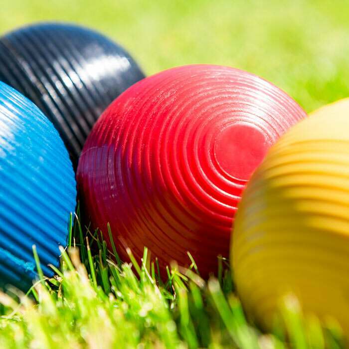 complete croquet set