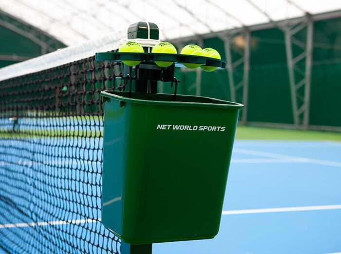 Net World Sports' Tennis Court Bin Shelf
