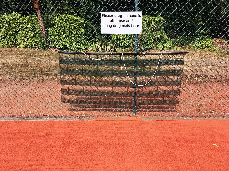 Aussie Cleansweep Tennis Court Drag Nets from Net World Sports